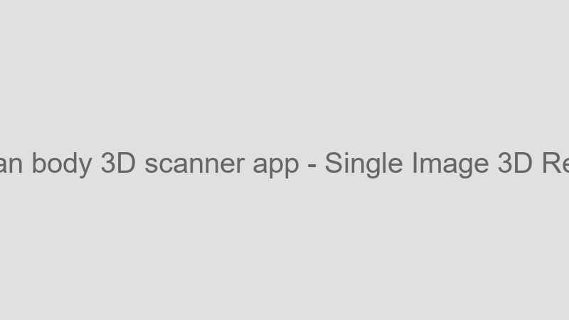 Single Image 3D Reconstruction